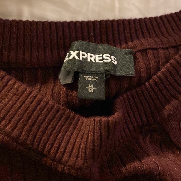 Express long sleeve shirt medium like new - Picture 2 of 2